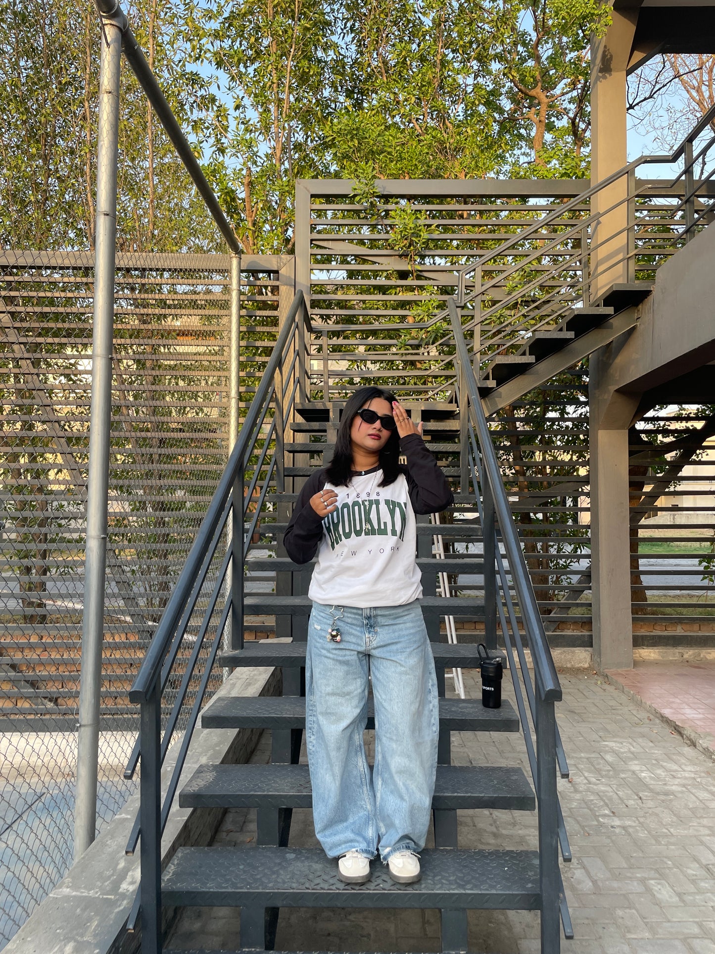 Brooklyn 1898 Raglan Long Sleeve T-Shirt