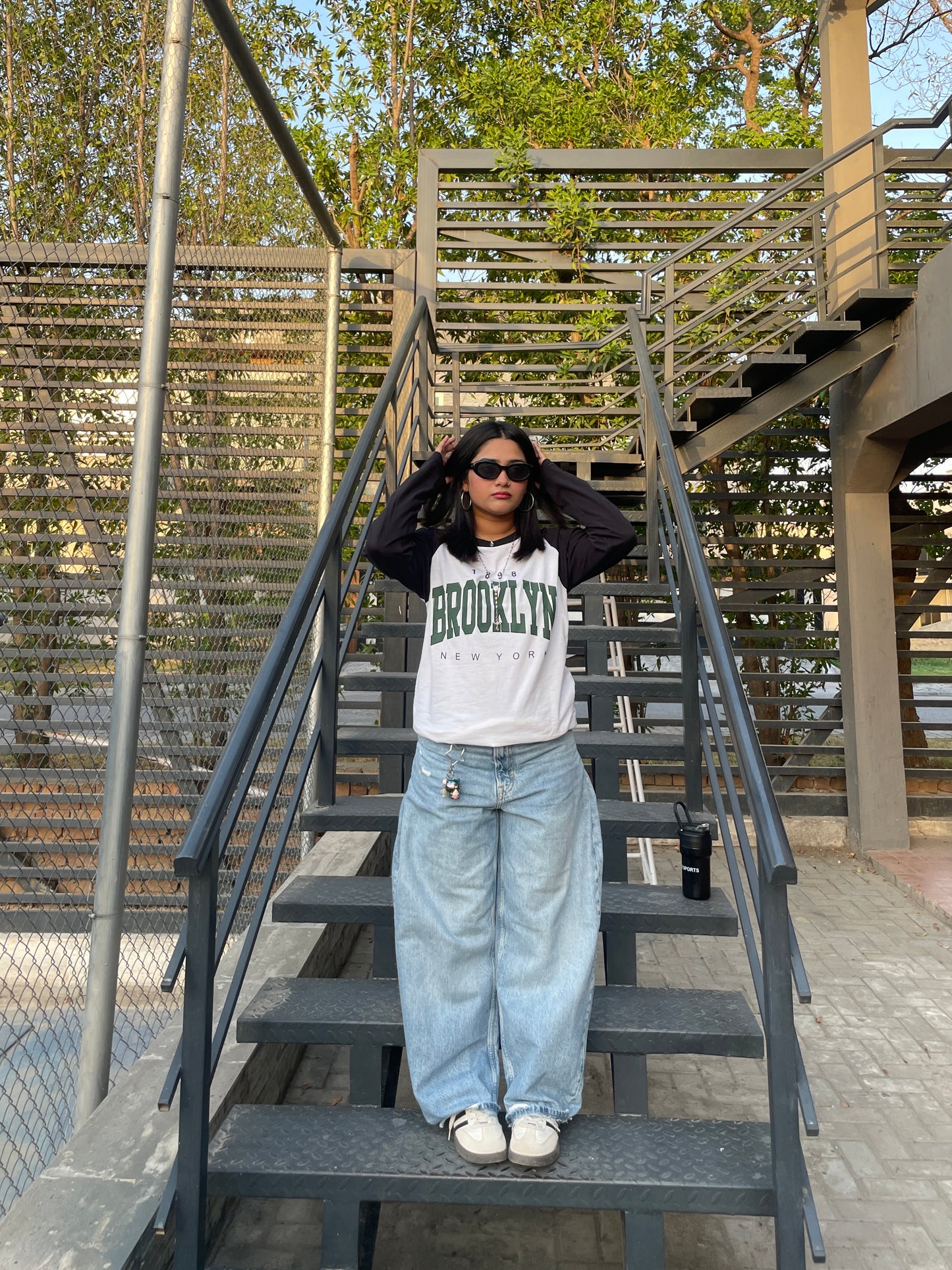Brooklyn 1898 Raglan Long Sleeve T-Shirt