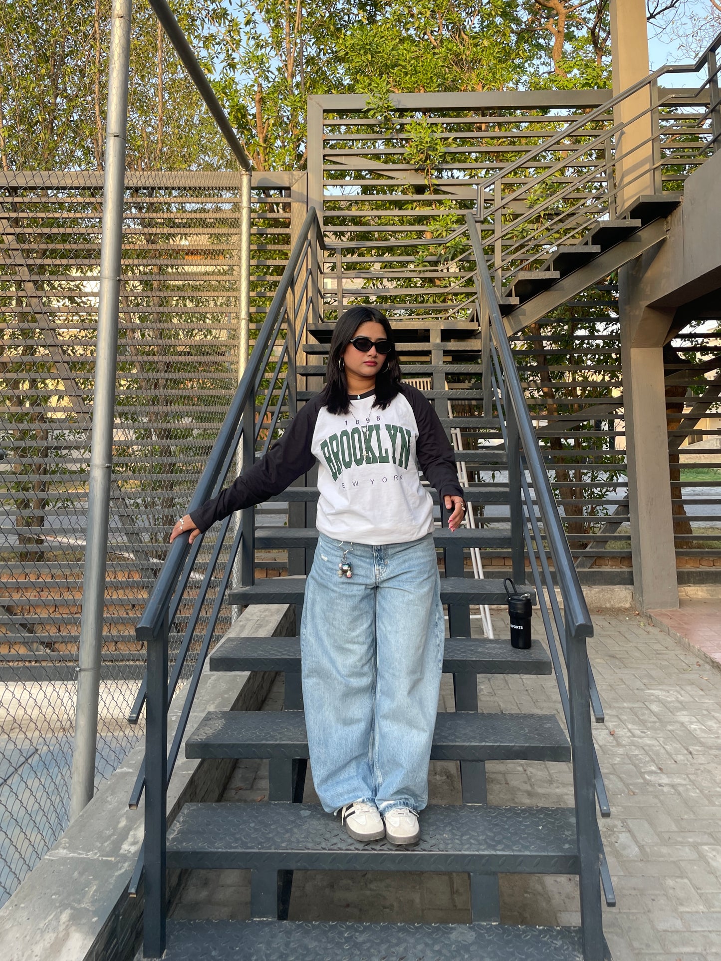Brooklyn 1898 Raglan Long Sleeve T-Shirt