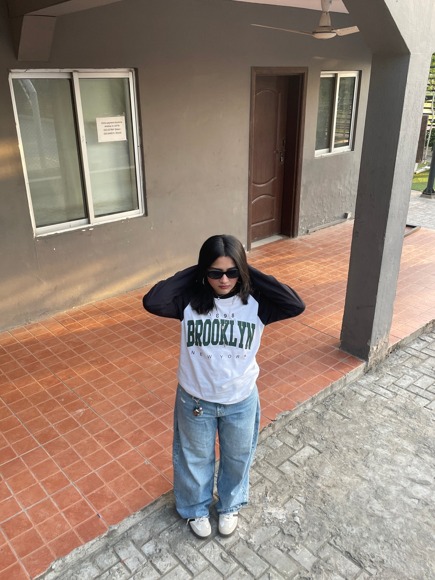 Brooklyn 1898 Raglan Long Sleeve T-Shirt
