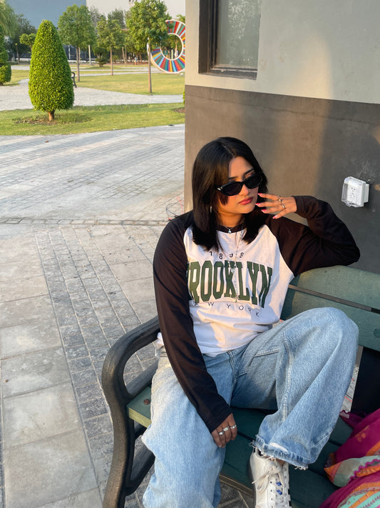 Brooklyn 1898 Raglan Long Sleeve T-Shirt