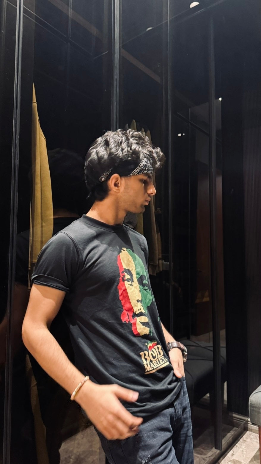 Bob Marley Country Flag T-shirt