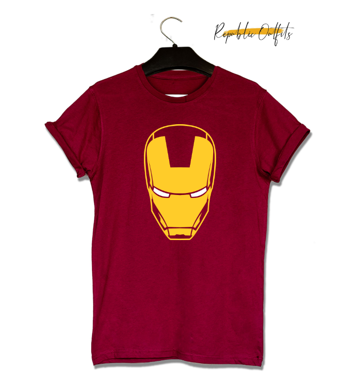 Iron Man Inspired Graphic T-Shirt – 180 GSM Premium Cotton | Screen Printed
