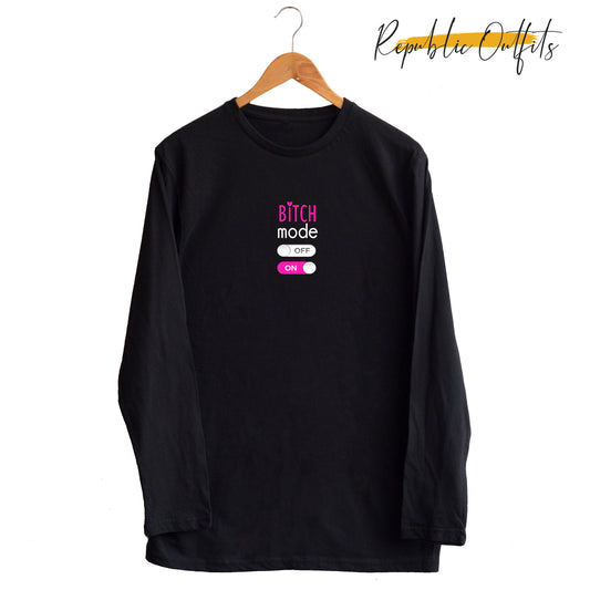 Bitch Mode – ON | Women’s Cotton T-Shirt