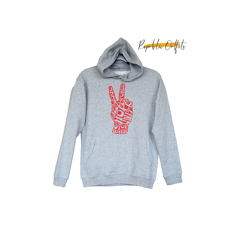 Stop War Graphic Hoodie