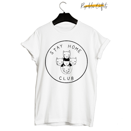 Stay home Club T-shirt