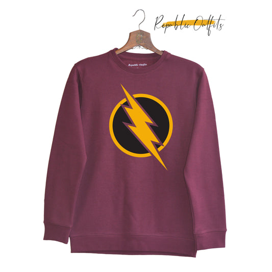 The Flash Maroon SweatShirt