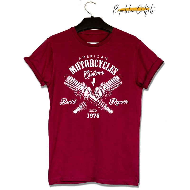 American Motorcycles Custom T-Shirt