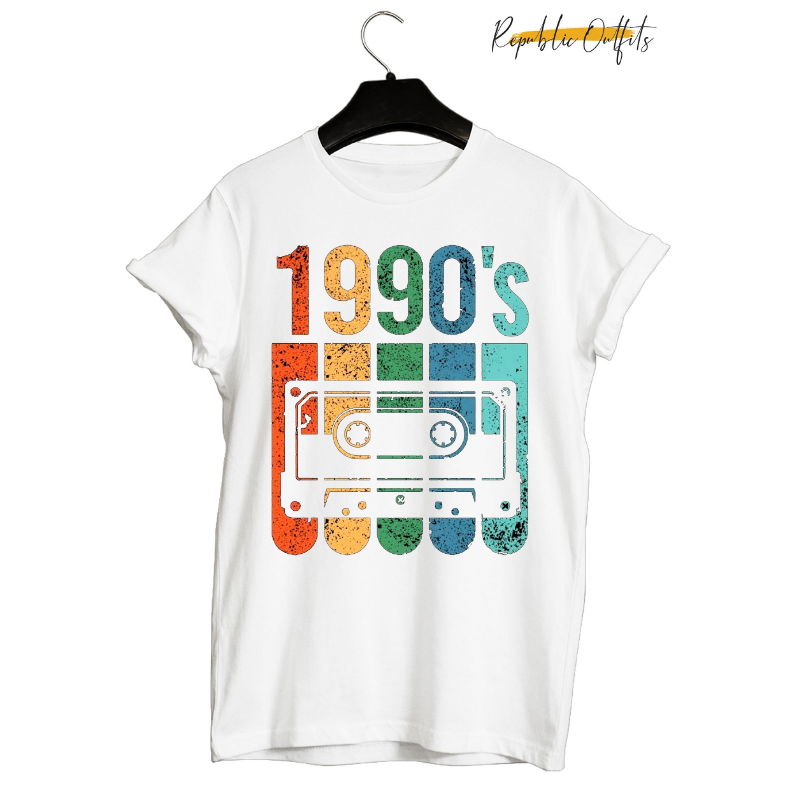 1990's Retro Cassette T-Shirt