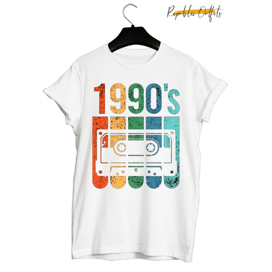 1990's Retro Cassette T-Shirt