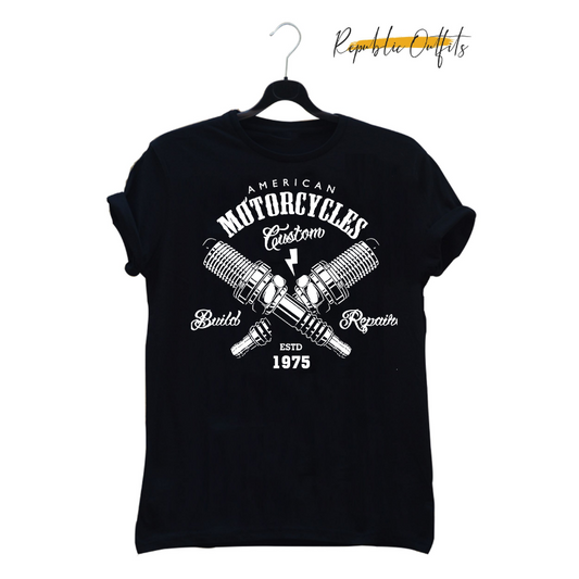 American Motorcycles Custom T-Shirt