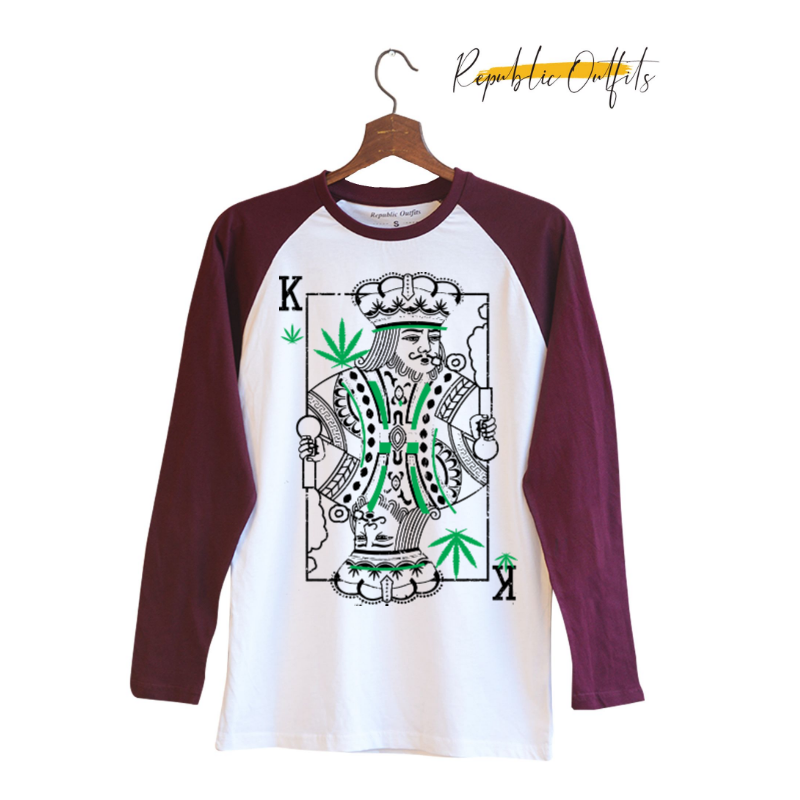 King Of Weed Raglan