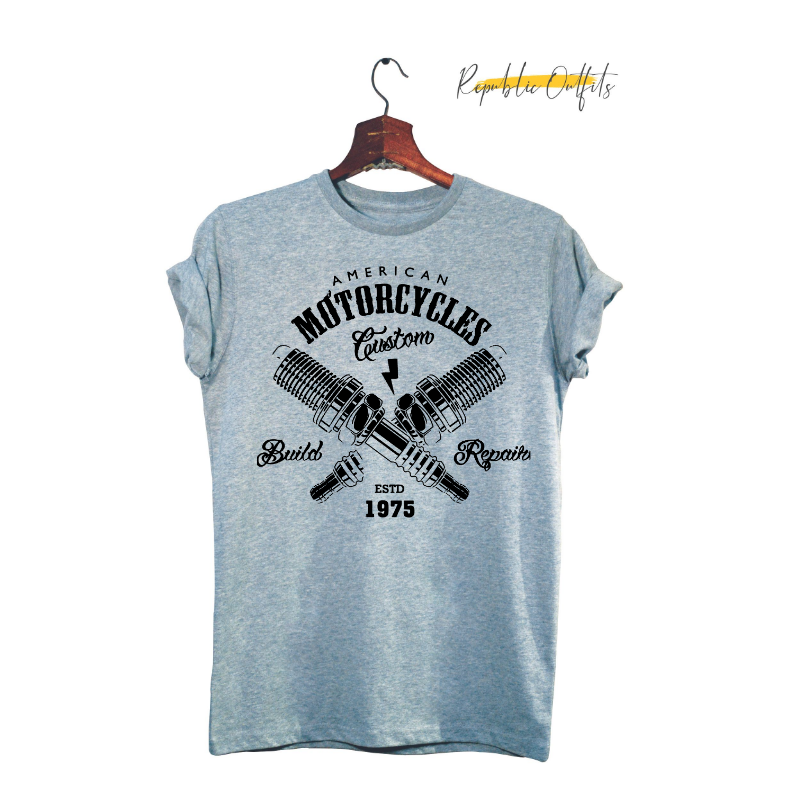 American Motorcycles Custom T-Shirt