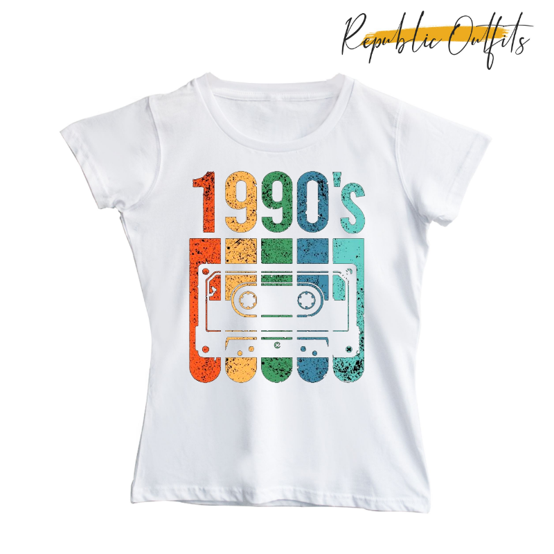 1990's Retro Cassette T-Shirt