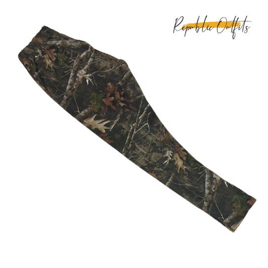 Camouflage Cotton Rib Tights – Outdoor Essentials