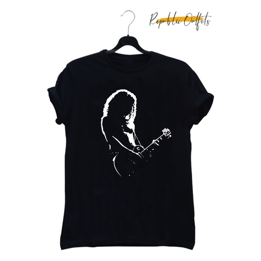 Guitar Silhouette Graphic Tee
