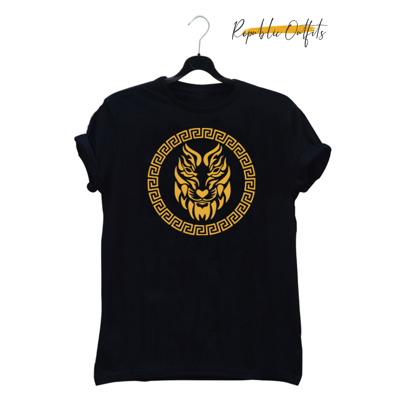 Dragon Medallion Graphic T-Shirt – 100% Cotton | Screen Printed