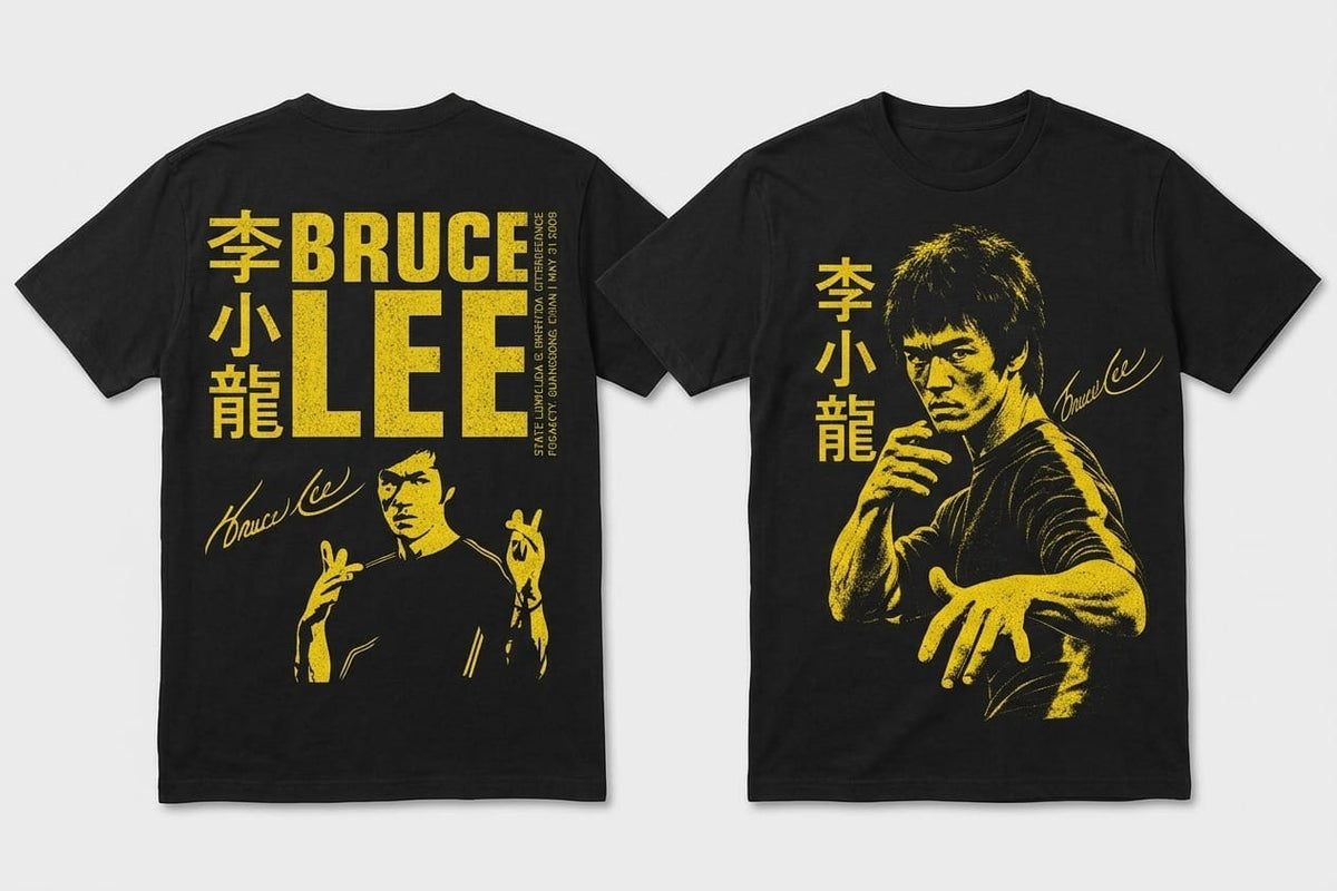 Bruce Lee Graphic T-Shirt – 100% Cotton | Screen Printed