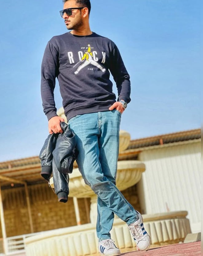 We will Rock you Sweatshirt