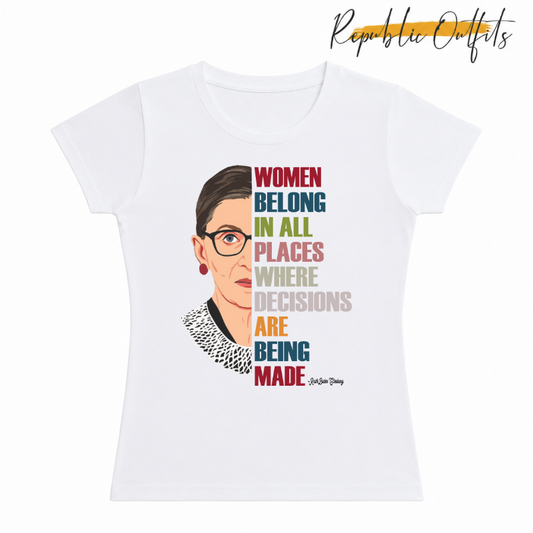 Women Belong Everywhere Tee
