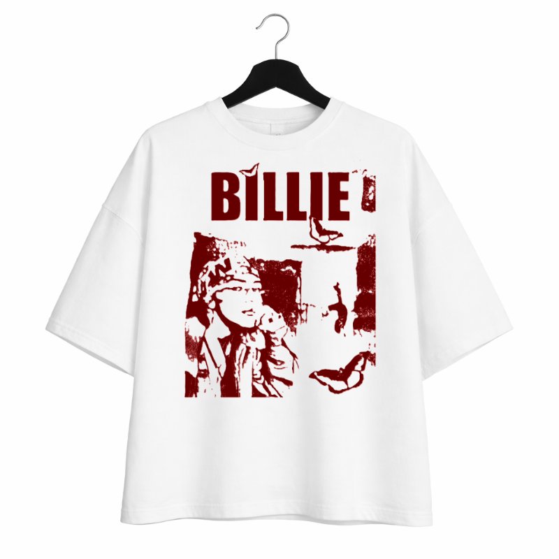 Billie Graphic Dropped Shoulder T-Shirt