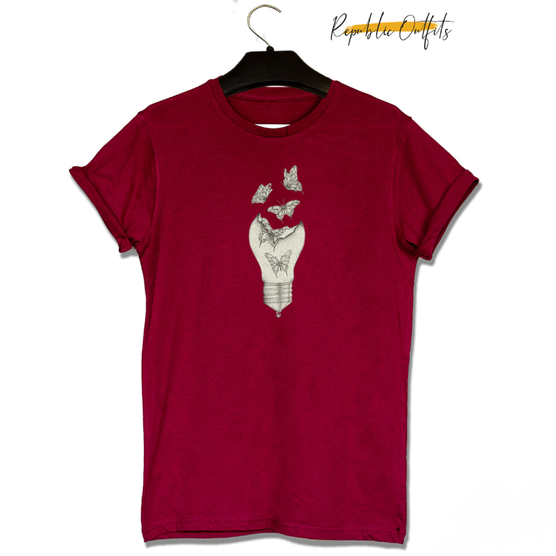 Broken Bulb Butterfly T-Shirt