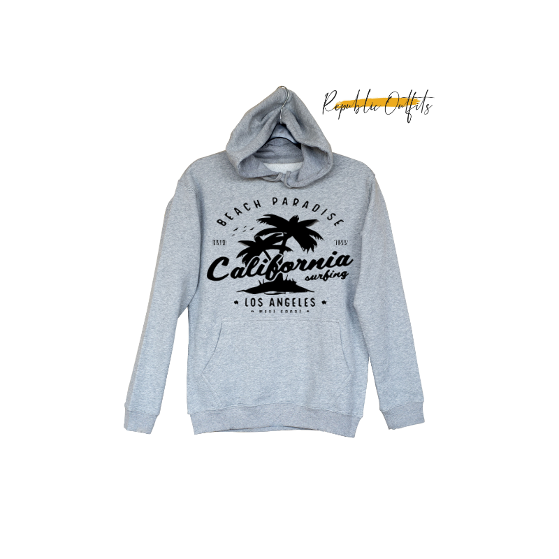 California Beach Paradise" Hoodie