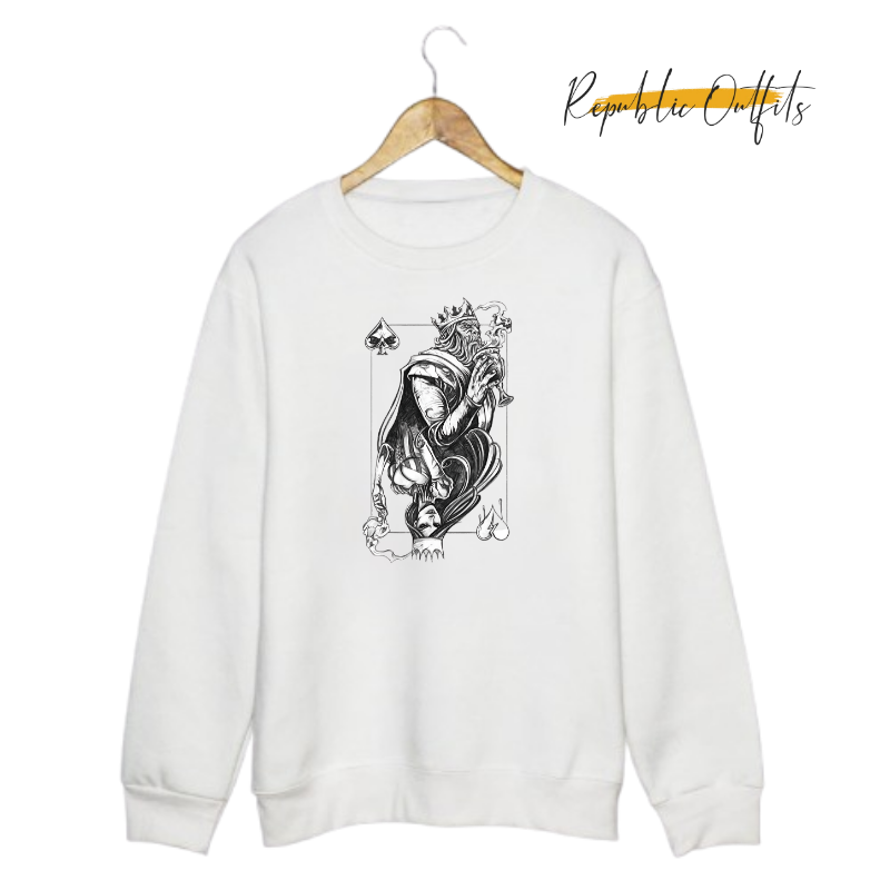 Embrace Royalty with the “King and Queen” Sweatshirt