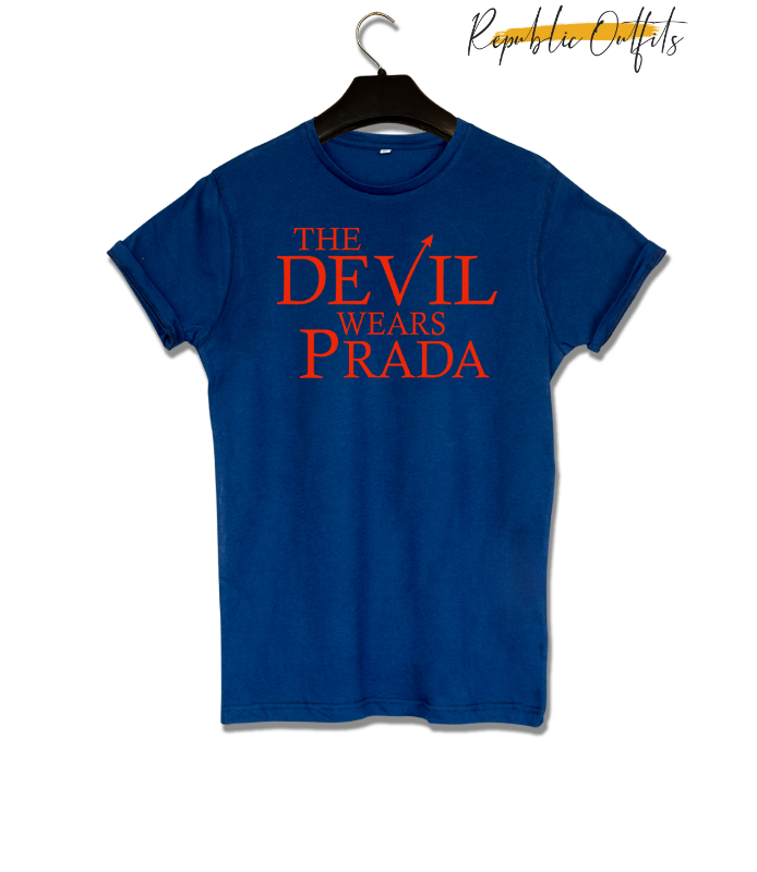 The Devil Wears Prada Slogan Graphic T-Shirt