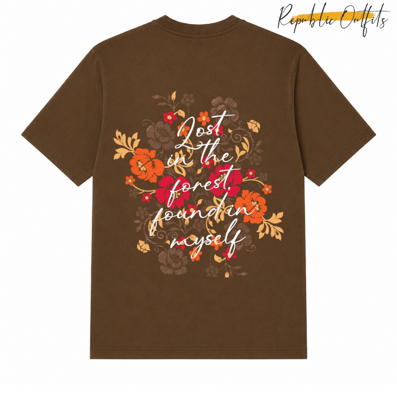 Lost In The Forest Oversized Tee