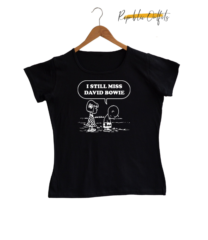 I Still Miss David Bowie Graphic T-Shirt – 100% Cotton | Screen Printed