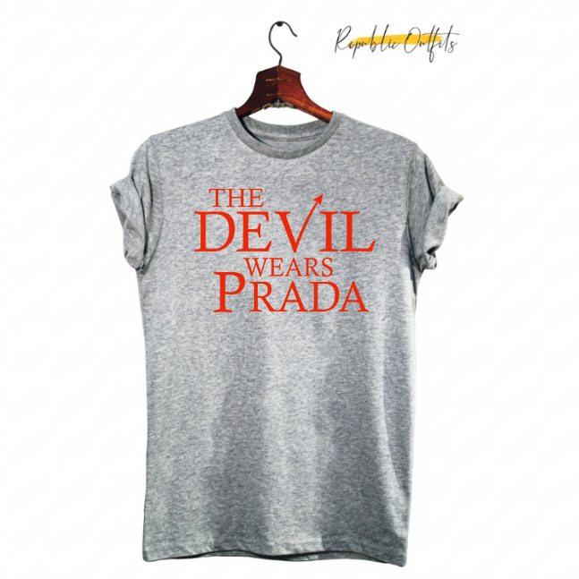 The Devil Wears Prada Slogan Graphic T-Shirt
