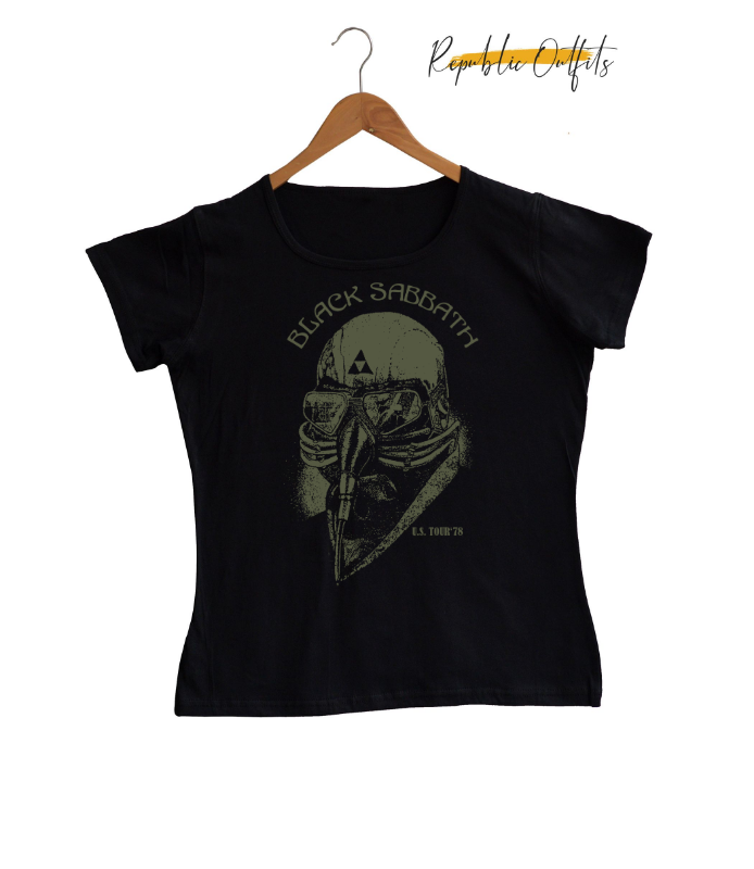 Black Sabbath Graphic T-Shirt – 100% Cotton | Screen Printed