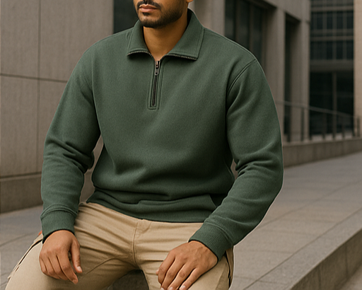 Half-Zipper Pullover