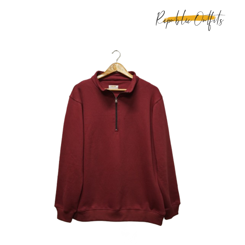 Exclusive Half-Zipper Pullover - 380 GSM Fleece (100% Cotton)