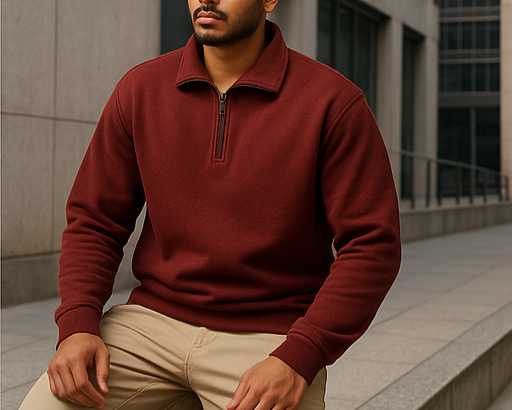 Half-Zipper Pullover