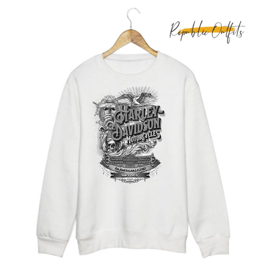 Harley Skull Sweatshirt