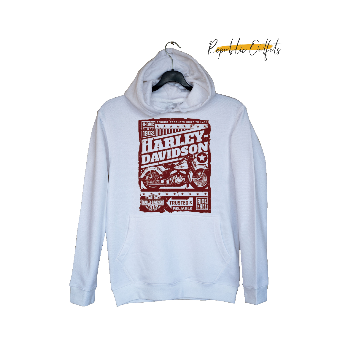 Harley Davidson Motorcycle Hoodie