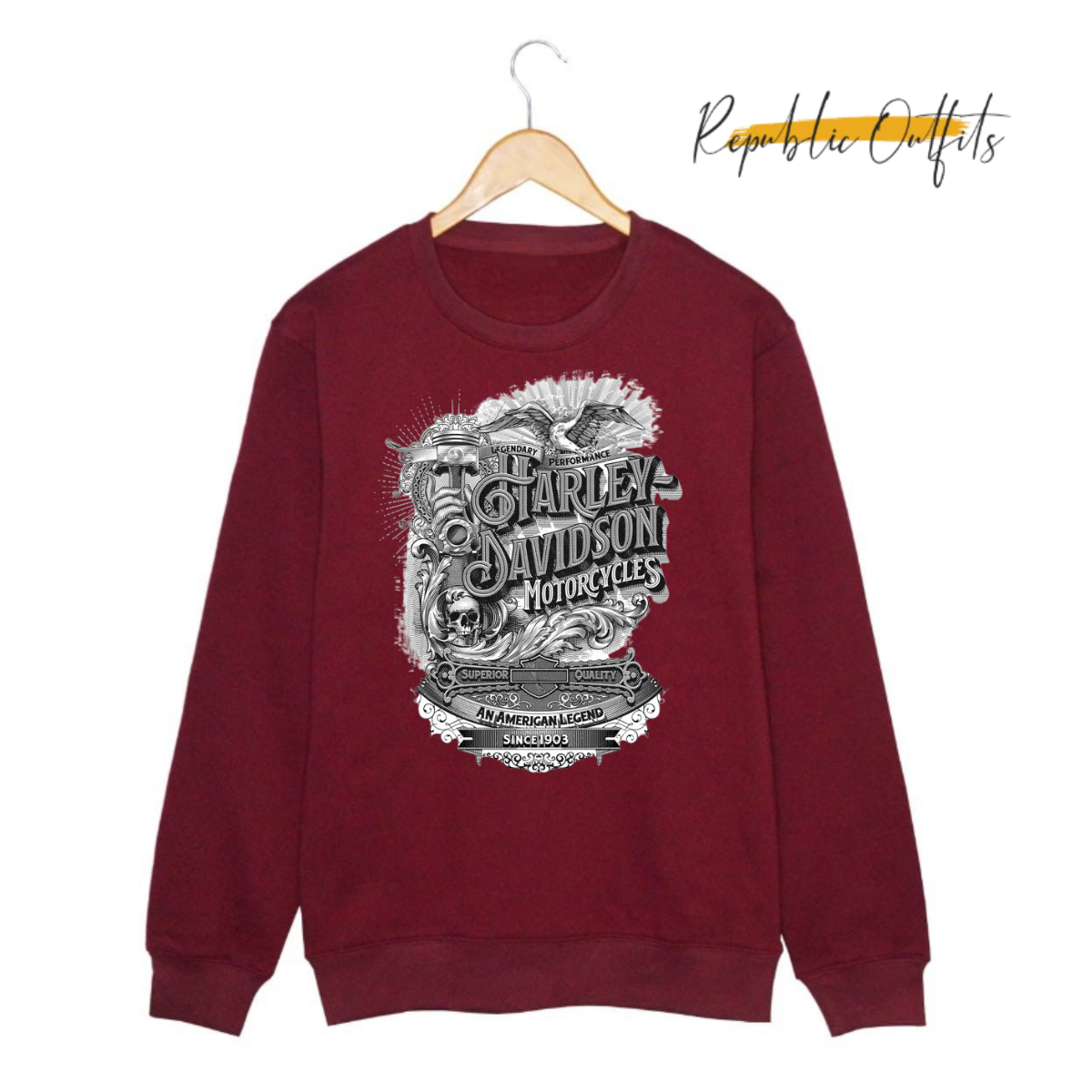 Harley Skull Sweatshirt