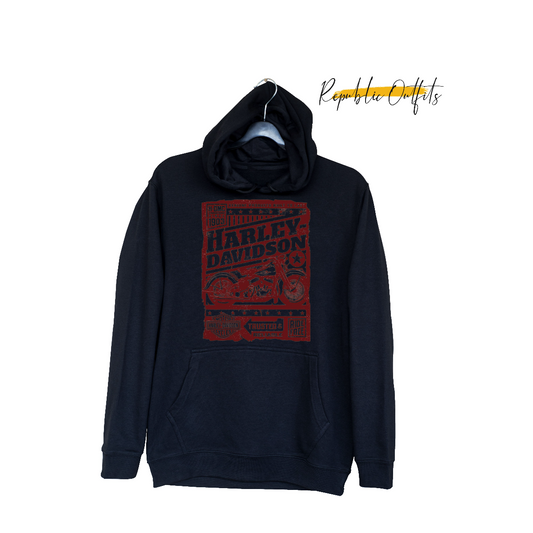 Harley Davidson Motorcycle Hoodie