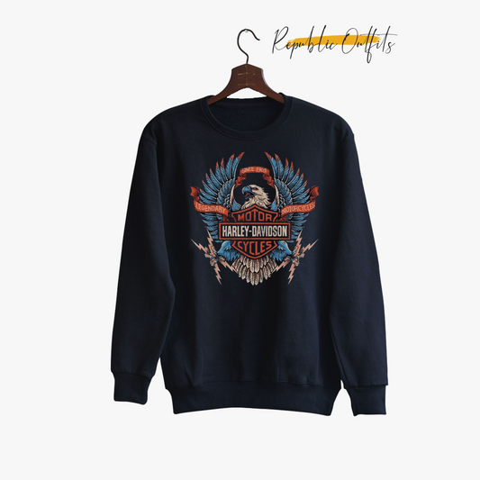 Harley Davidson Wings Sweatshirt