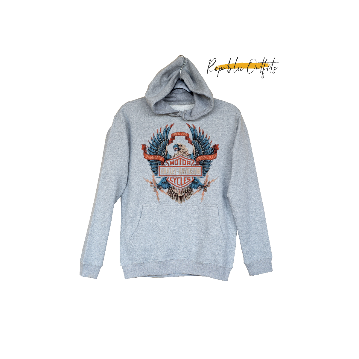 Harley Davidson Wings Hoodie