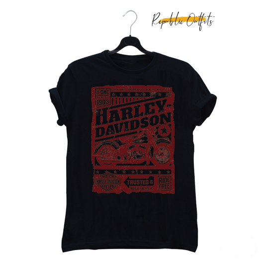 Harley-Davidson Motorcycles-I T-Shirt