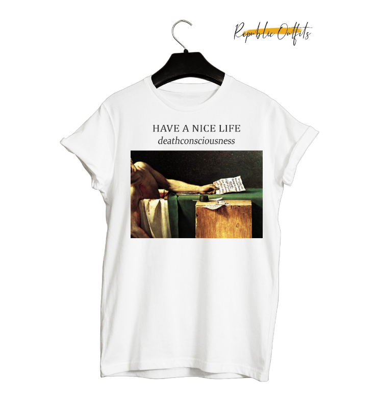 Have A Nice Life "Deathconsciousness" Graphic T-Shirt – 180 GSM 100% Pure Cotton | Premium DTG Printed