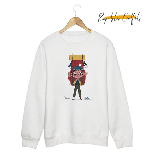Hiking Girl Sweatshirt
