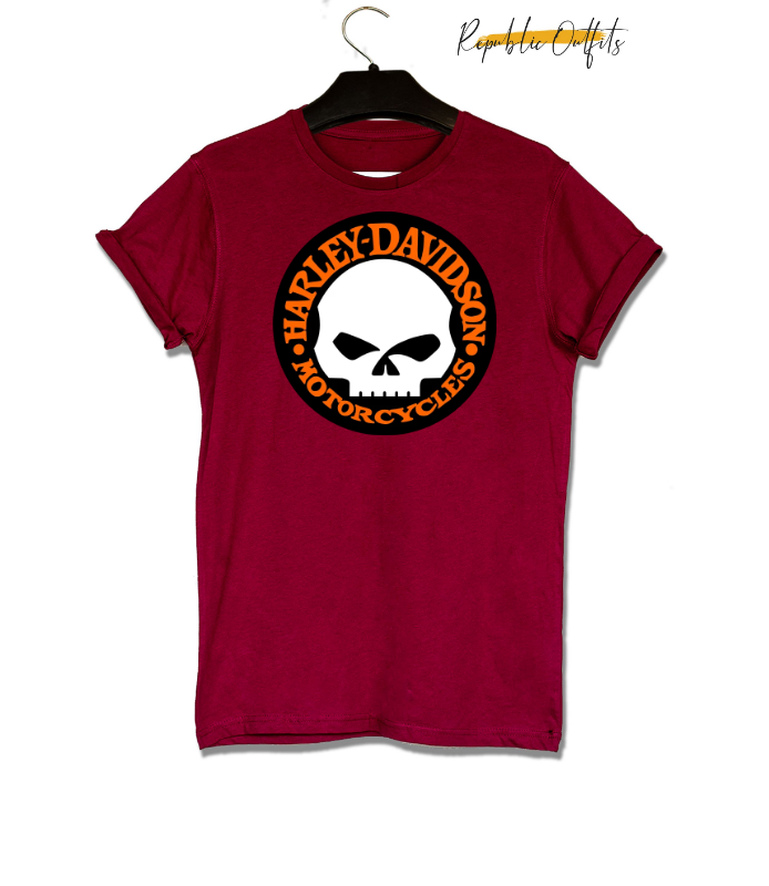 Harley-Davidson Willie G. Skull Graphic T-Shirt