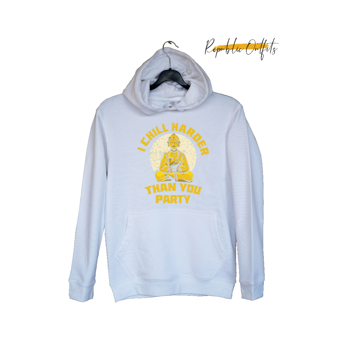 I chill harder Hoodie