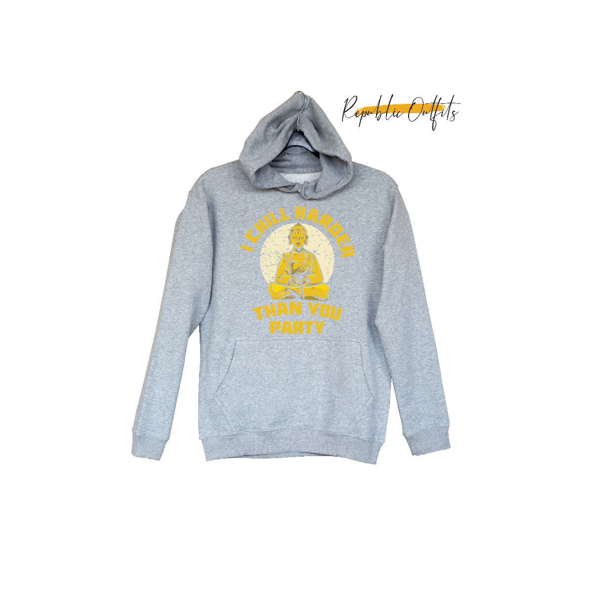 I chill harder Hoodie