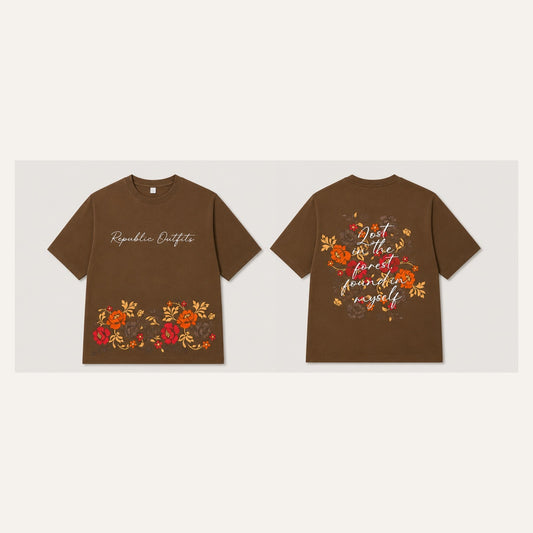 Lost In The Forest Oversized Tee
