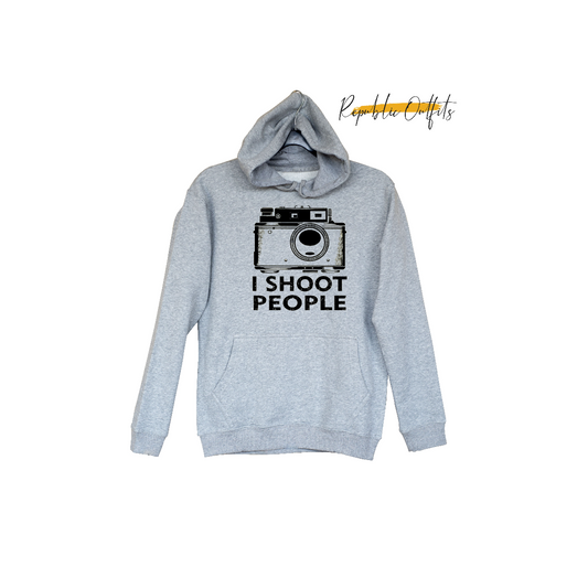 I Shoot People" Hoodie